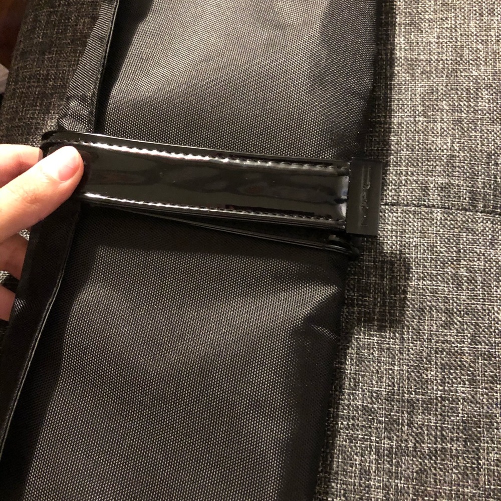 Mac cosmetics makeup brush bag